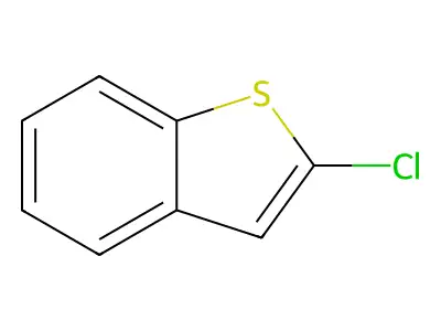 Benzo(b)thiophene, chloro- structure