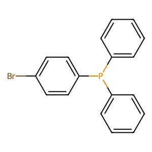 (4-Bromophenyl)diphenylphosphine structure
