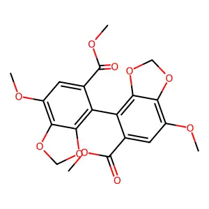 Bifendate structure