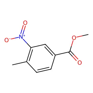 Methyl 4-methyl-3-nitrobenzoate structure