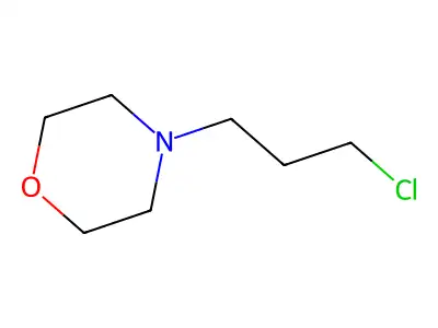 4-(3-Chloropropyl)morpholine structure