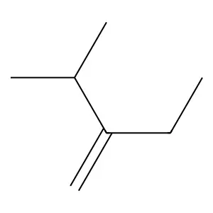2-Methyl-3-methylenepentane structure