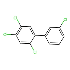 2,3',4,5-Tetrachlorobiphenyl structure