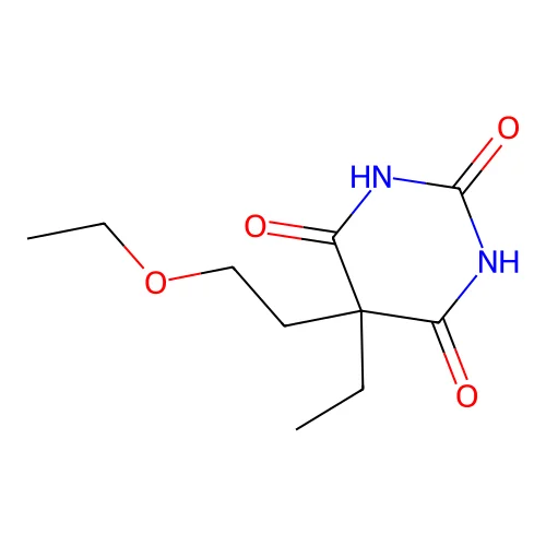 5-(2-Ethoxyethyl)-5-ethyl-1,3-diazinane-2,4,6-trione structure