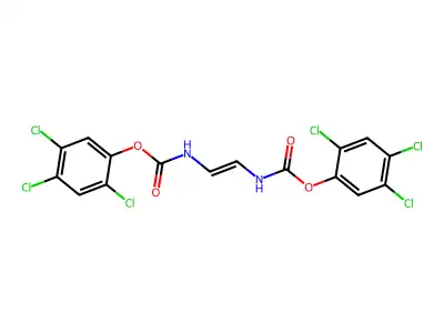 N,N'-Vinylenedicarbamicacidbis ester structure
