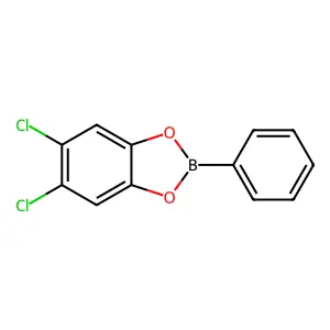Benzeneboronic acid, 1,2-(4,5-dichlorophenylene) ester structure