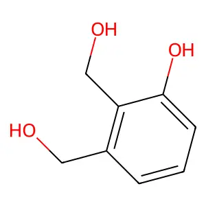 o-Xylene-3,alpha,alpha'-triol structure