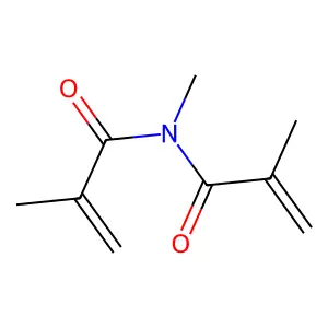 N-Methyl-N-(2-methyl-1-oxoallyl)methacrylamide structure