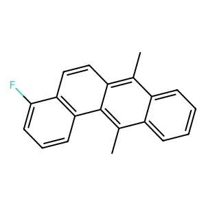 4-Fluoro-7,12-dimethylbenz[a]anthracene structure