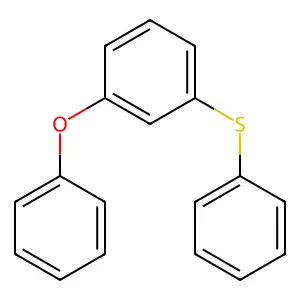 Benzene, 1-phenoxy-3-(phenylthio)- structure