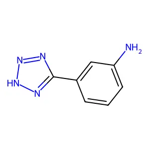 Aniline, 3-(1H-tetrazol-5-yl)- structure