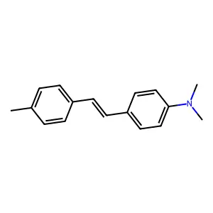 4'-Methyl-4-dimethylaminostilbene structure