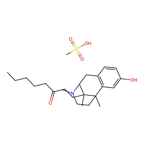 TONAZOCINE MESYLATE structure