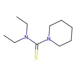1-Piperidinecarboxamide, N,N-diethylthio- structure