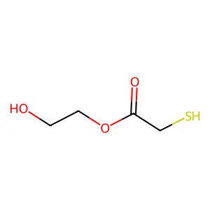 2-Hydroxyethyl mercaptoacetate structure