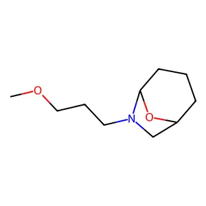 8-Oxa-6-azabicyclo(3.2.1)octane, 6-(3-methoxypropyl)- structure