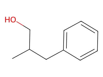 2-Methyl-3-phenyl-1-propanol structure