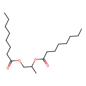 Propylene Glycol Dicaprylate structure