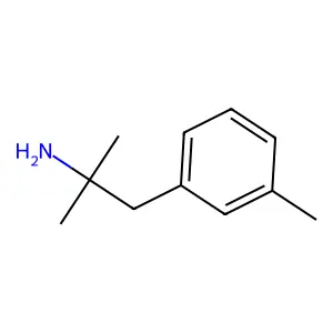 2-Methyl-1-(3-methylphenyl)propan-2-amine structure
