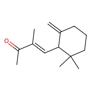 3-Buten-2-one, 4-(2,2-dimethyl-6-methylenecyclohexyl)-3-methyl- structure