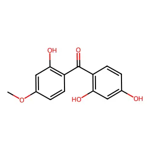 Methanone, (2,4-dihydroxyphenyl)(2-hydroxy-4-methoxyphenyl)- structure