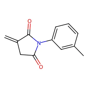 2-Methylene-N-(m-tolyl)-succinimide structure