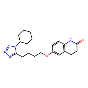Cilostazol structure