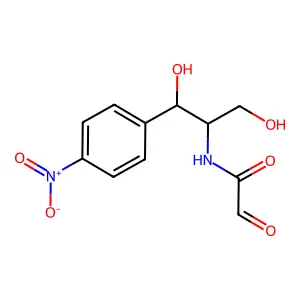 Chloramphenicol aldehyde structure