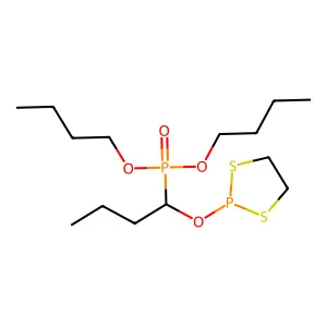 1,3,2-Dithiaphospholane, 2-(1-(dibutoxyphosphinyl)butoxy)- structure