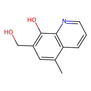 7-Quinolinemethanol, 8-hydroxy-5-methyl- structure