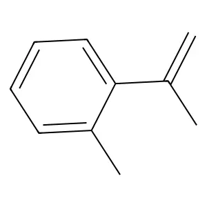 O,alpha-dimethylstyrene structure