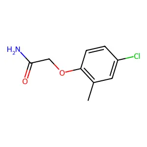 2-(4-Chloro-2-methylphenoxy)acetamide structure