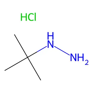 tert-Butylhydrazine monohydrochloride structure