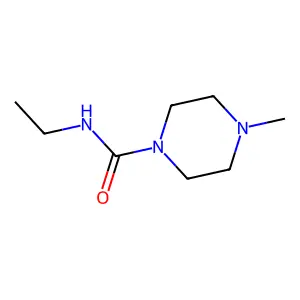 n-Ethyl-4-methylpiperazine-1-carboxamide structure