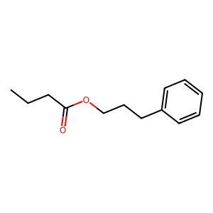 3-Phenylpropyl butyrate structure