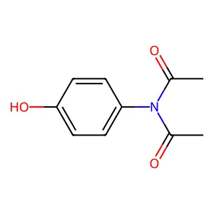 4-Diacetylaminophenol structure