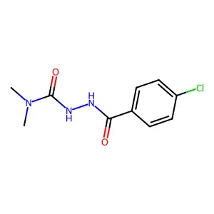 Semicarbazide, 1-(p-chlorobenzoyl)-4,4-dimethyl- structure
