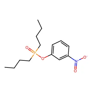 3-Nitrophenyl dibutylphosphinate structure