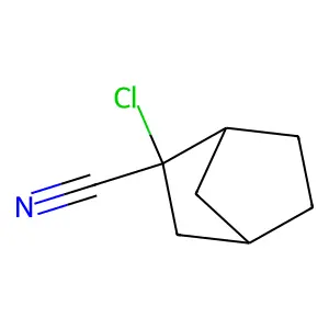 2-Norbornanecarbonitrile, 2-chloro-, endo- structure