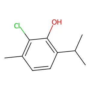 2-Chloro-6-isopropyl-m-cresol structure