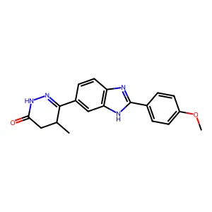 Pimobendan structure
