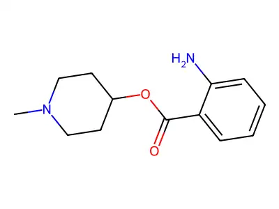 1-Methylpiperidin-4-yl 2-aminobenzoate structure