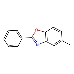 2-Phenyl-5-methylbenzoxazole structure