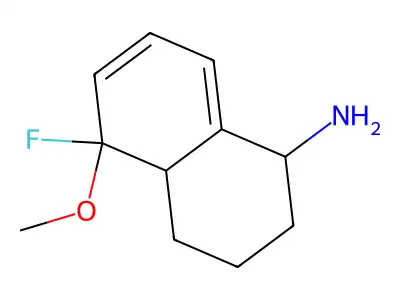 8-Fluoro-5-methoxy-1,2,3,4-tetrahydronaphthalen-1-amine structure