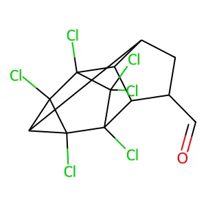 6,6,7,8,9,9-Hexachlorotetracyclo[5.3.1.04,11.08,10]undecane-3-carbaldehyde structure