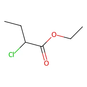 Ethyl 2-chlorobutanoate structure