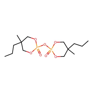 2,2'-Oxybis(5-methyl-5-propyl-1,3,2-dioxaphosphorinane) 2,2'-dioxide structure
