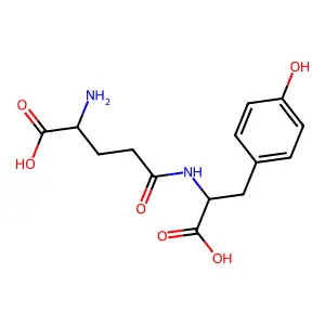 Glutamyltyrosine structure