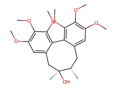 Schisandrin structure