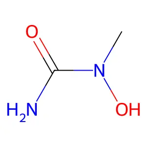 1-Hydroxy-1-methylurea structure